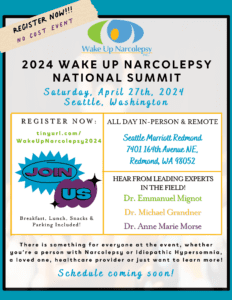 Registration For 2024 Wake Up Narcolepsy National Summit Is NOW OPEN   Wake Up Narcolepsy 2024 National Summit 232x300 